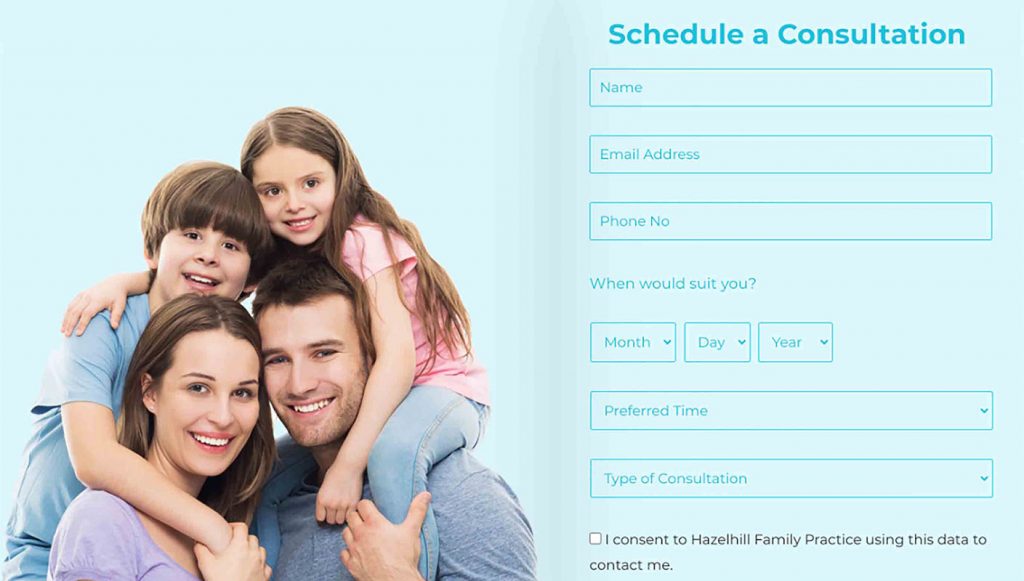 Hazelhillfamilypractice.com is the fastest way to book an appointment with Hazelhill Family Practice doctors in Ballyhaunis